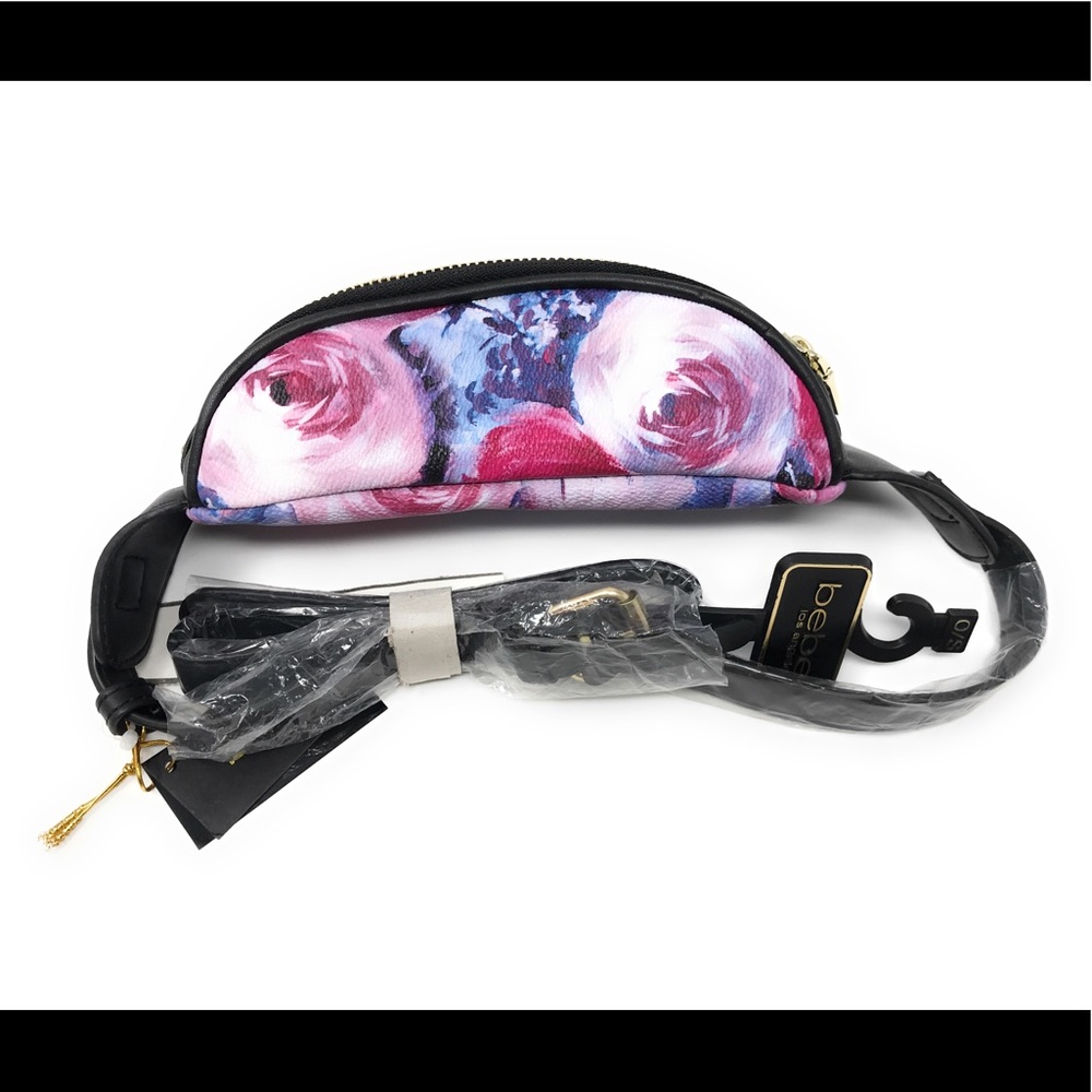 NWT Floral Fanny Pack Flower Body Bag - Picture 5 of 7